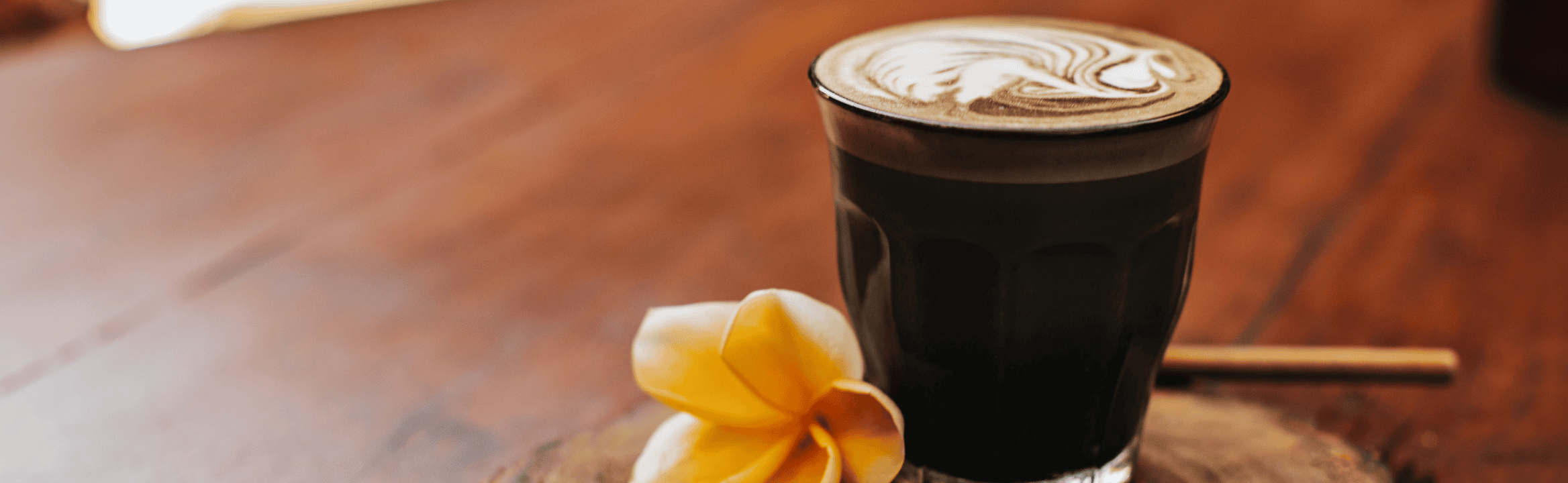 Coconut Mocha Latte (Using Pour-Over)